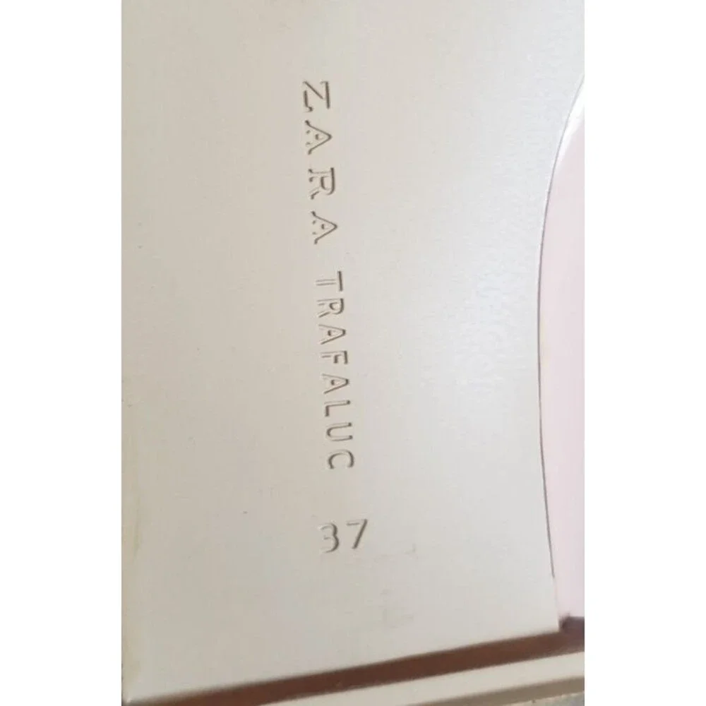 Zara Trafaluc Women's Flats Slip On Shoes Peach/ Pink Women's Size 6.5 EU 37